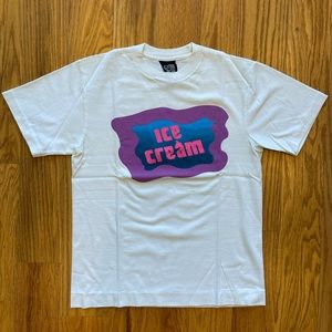 IceCream T-Shirt White, Pink & Purple Size S